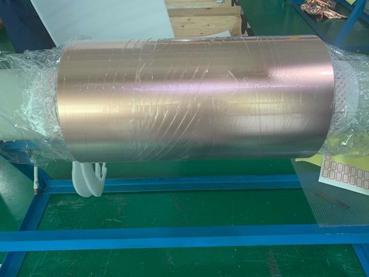 0.1mm ED Bakır Koruyucu Folyo Cilalı Ham Yüzey İşlem ISO Onayı